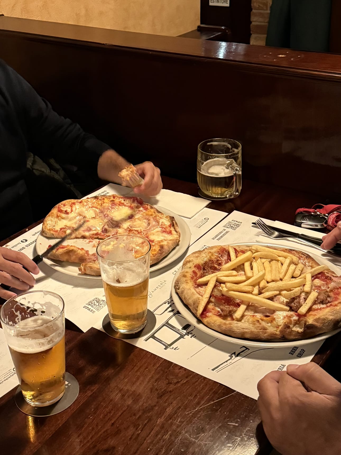 Una serata a tavola da Inolim Pub